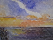 Sonnenuntergang- Ostsee