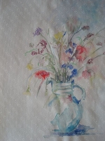 Frühlingsstrauss in Vase