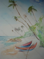 Romance Time 2015, Aquarell, 61x46cm