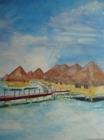 Sunrise 2007, Öl auf Leinwand, 70x60cm