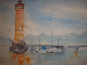 Bodensee Faszination 2014, Aquarell, 36x48cm