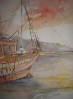 Cool Trip 2014, Aquarell, 48x36cm